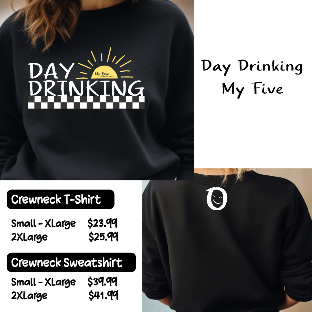 day drinking merch info